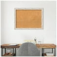 thumbnail image 7 of Amanti Art Natural Cork Board Wood Framed Alexandria White Wash Narrow Bulletin Board 31 in. x 23 in., 7 of 7