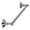 Satin Nickel, variant on Sure-Loc Hardware Boulder 24'' Wall Mounted Towel Bar