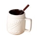 thumbnail image 2 of Taza para fondue de chocolate con tenedor, calentador portátil, taza para fondue, taza para derretir chocolate Blanco, 2 of 8