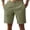 26Army Green104, variant on Men's Casual Shorts Solid Color Elastic Waist Everyday Wear Comfort Fit Shorts With Multiple Pockets Outdoor Hiking Soft Breathable Bottom