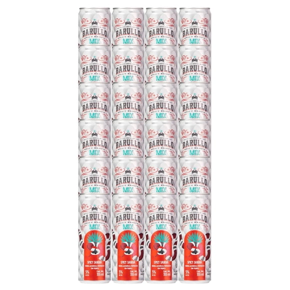 Pack de 24 Licor con Tequila Barullo Sandía Spicy 355 ml