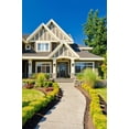 thumbnail image 2 of Z-Lite Seoul 3 Light Clear Glass Aluminum Outdoor Flush Mount in Bronze, 2 of 5