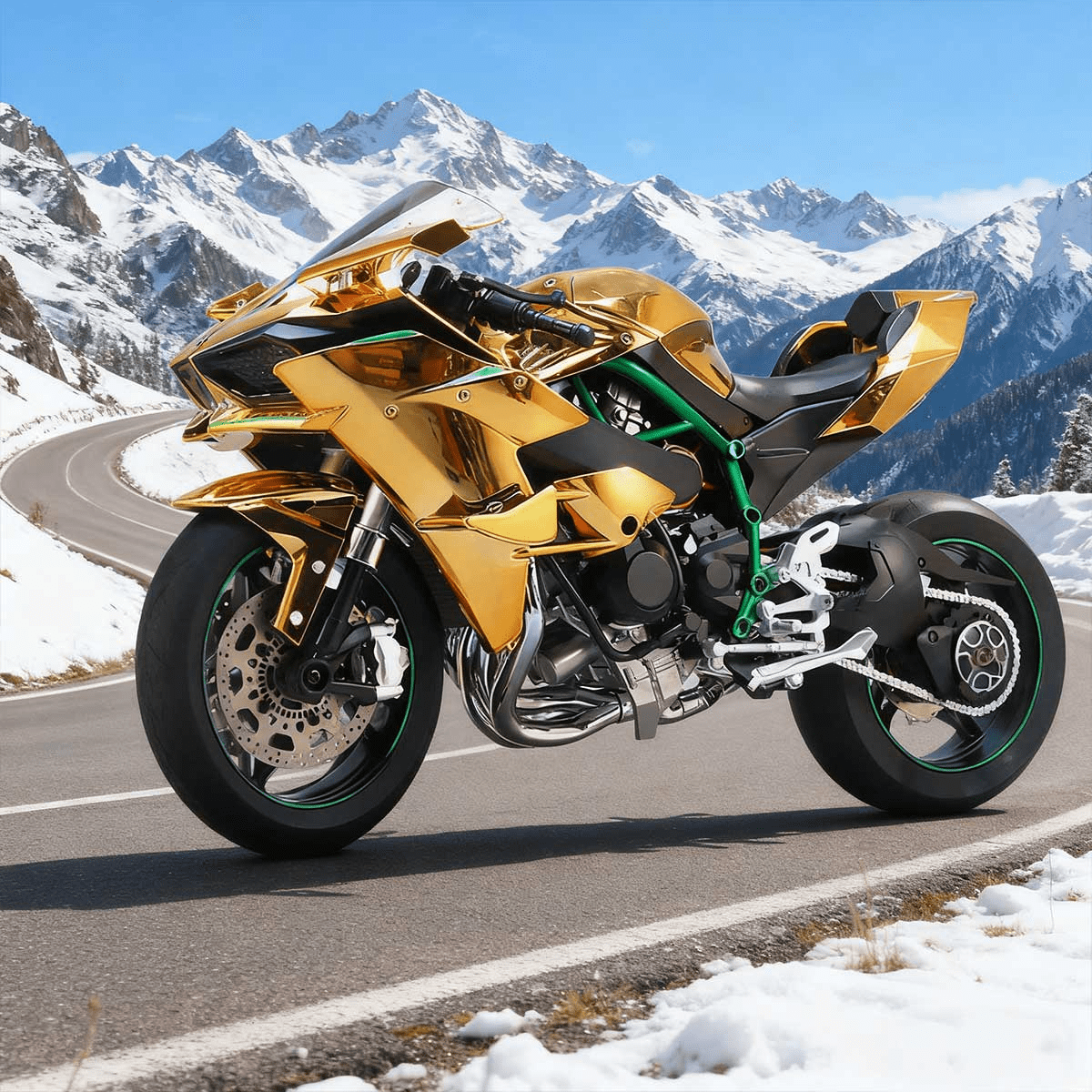 1/6 Scale Track Edition Alloy RC Dynamic Motorcycle Model, Realistic Simulation Sports RC Dirt Bike with Ignition, Smoke Spray, Light & Sound for Enthusiasts