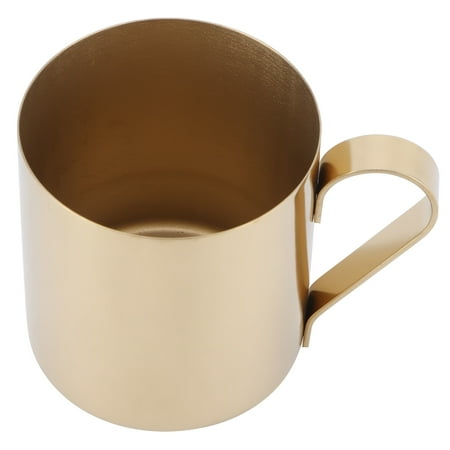 

Water Drinking Cup Coffee Mug 304 Stainless Steel 400ML High Hardness For Drinking Coffee Water Office Hotel Home Bar Milk And Other Beverages Gold