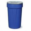 Eagle Manufacturing 1655MBBG 55 Gallon Nestable Drum with Metal Band & Plastic Lid with Bungs.