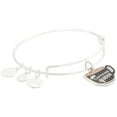 thumbnail image 1 of Alex and Ani Color Infusion Caffeine Queen Bangle Bracelet Shiny Silver One Size, 1 of 2