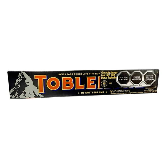 Barra de chocolate Toblerone estilo suizo 100 g