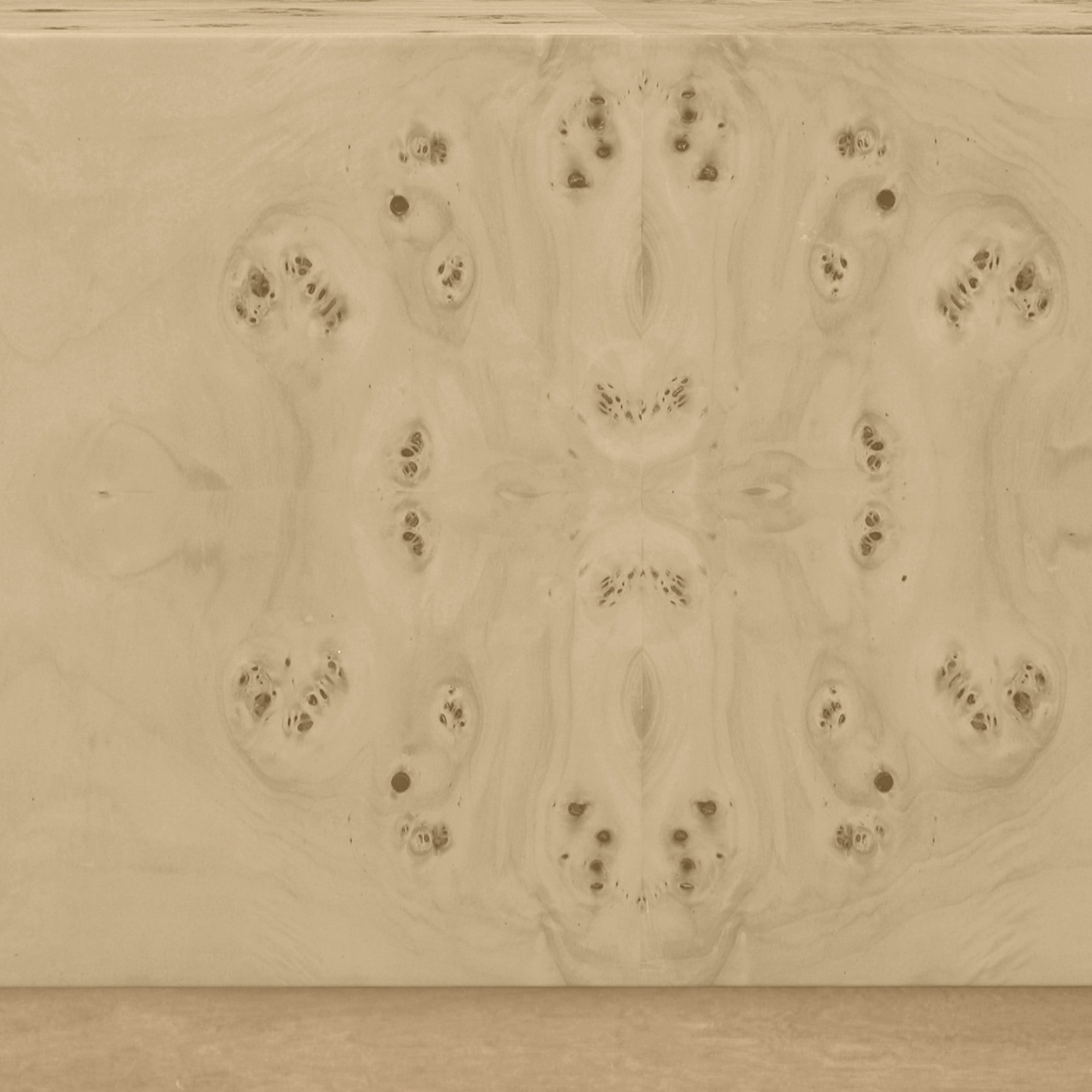 Uforic Minster Square Coffee Table, Exquisite Burl Wood Craftsmanship, Unique Grain Patterns, Modern Aesthetic, Spacious Surface, and No Assembly Required