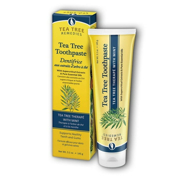 Tea Tree Toothpaste Organix South 5.1 oz Cream