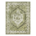 thumbnail image 2 of Unique Loom Outdoor Traditional Collection Area Rug - Valeria (9' x 12' Rectangle Green/Light Green), 2 of 6