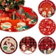thumbnail image 2 of Falda de árbol de Navidad de elfo verde para decoración del hogar, alfombra de Navidad para interiores, decoración de Año Nuevo, 2023, 2 of 4
