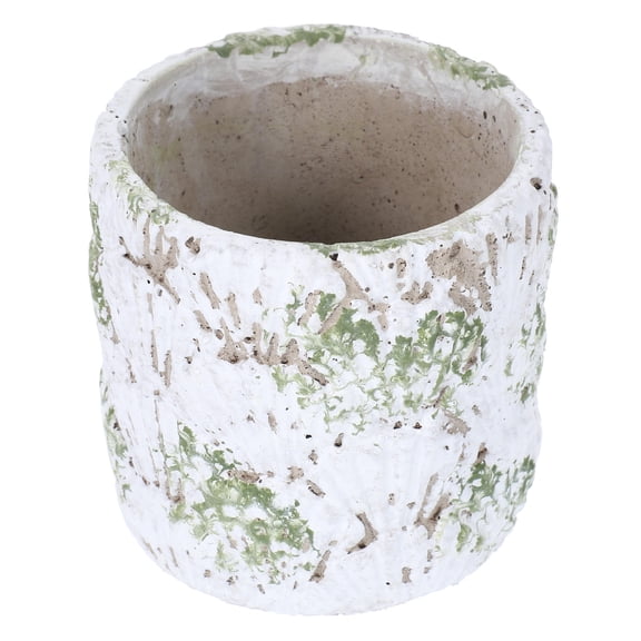 Masteelf Pot Outdoor Home Decor Pot Nursery Cement Flower Container Vintage Style Cement Flowerpot For Succulent Plants Small Indoor Planter