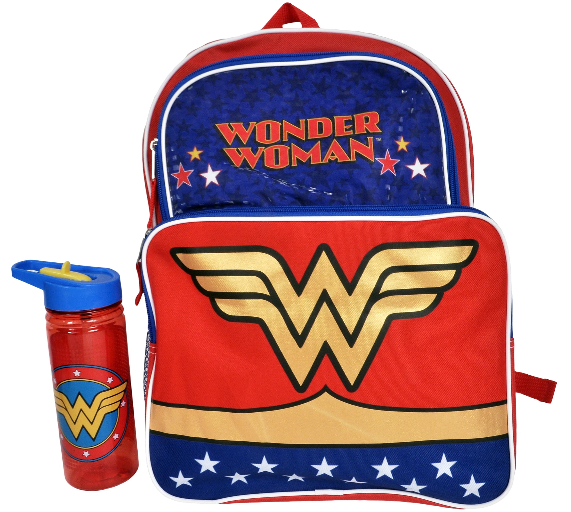 Dc S Wonder Woman Backpack Water Bottle