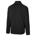 thumbnail image 3 of Men's Black Carolina Panthers Grind Iron Quarter-Zip Top, 3 of 3