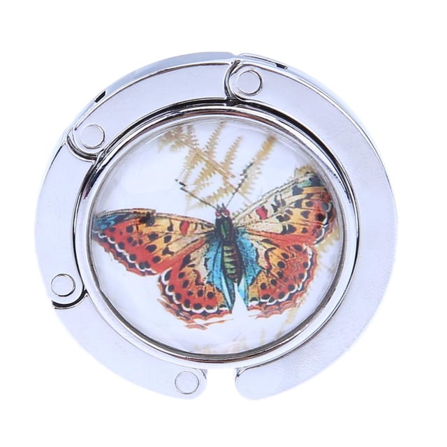 Monedero mariposa metal plegable Gancho mesa para bolsos (3099-16)