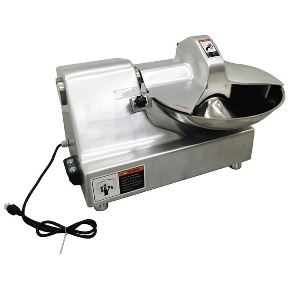INTSUPERMAI Electric Meat Bowl Cutter Food Processor Cutting Mixer 8L
