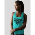 thumbnail image 2 of My Dad Is My Real Hero Racerback Tank Women -Image by Shutterstock, Female Small, 2 of 4