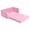 Pink, variant on Dream On Me Nestle 2-Seater Kids Flip-Out Sofa, Gray