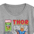 thumbnail image 3 of Marvel Thor - Action Figure - Women's Short Sleeve Graphic T-Shirt, 3 of 5