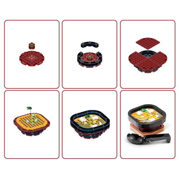 Max Build More Premium Building Bricks Sushi Collection (Miso Soup