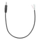 thumbnail image 1 of Cable estéreo TRS de 4 polos de 3.5mm macho a cable pelado de extremo abierto para auriculares, 0.30m, 1 of 6