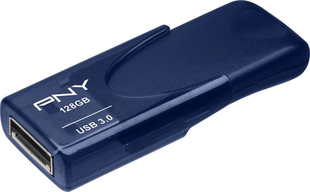 PNY 128GB USB 3.0 Turbo Attaché 4 Type A Flash Drive Blue