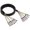 1m, variant on Color-Coded 6-Channel Snake, XLR Male to Female 3-Pin Connectors with Flexible Breakouts for Studio and Stage