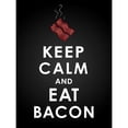thumbnail image 3 of Grey, Jace 12x14 Black Modern Framed Museum Art Print Titled - Bacon, 3 of 5