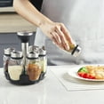 thumbnail image 3 of Rotating Spices Organizers Storage Rack With Bottles Salt Shakers Holder, 3 of 17