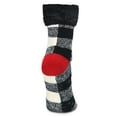 thumbnail image 4 of MeMoi Women's Buffalo Check Plush Cabin Socks - Mens - Male, 4 of 4