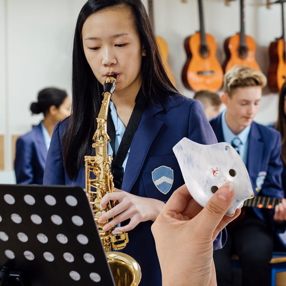 FRCOLOR  2 Pcs Ocarina Instrument Musical Beginners Cute Children Travel