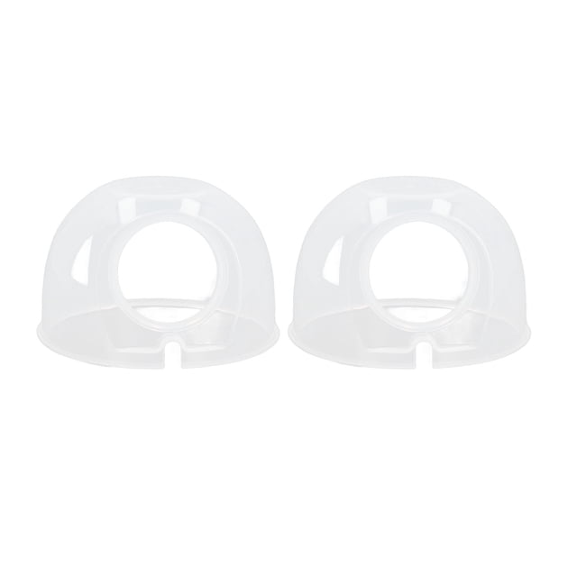 Accesorios De La Taza Del Colector De Leche De La Bomba, Taza Del Colector De Leche De La Bomba Segura Portátil Liviana 2 Piezas Para El Reemplazo