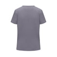 thumbnail image 3 of Natural Uniforms Womens 10 Pocket Cool Stretch Jogger Scrub Set with Regular and Petite Sizes (Charcoal, X-Small), 3 of 6