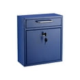 thumbnail image 1 of AdirOffice - Boîte de Collection - Acier Galvanisé 16 gauge - Bleu, 1 of 4