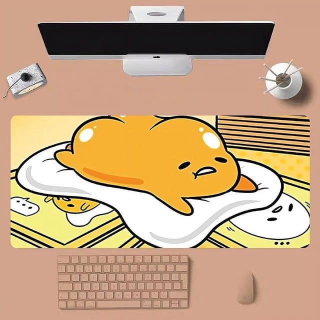 Sanrio Gudetama Mousepad Large Gaming Compute Gamer PC Keyboard Mouse Mat QZX