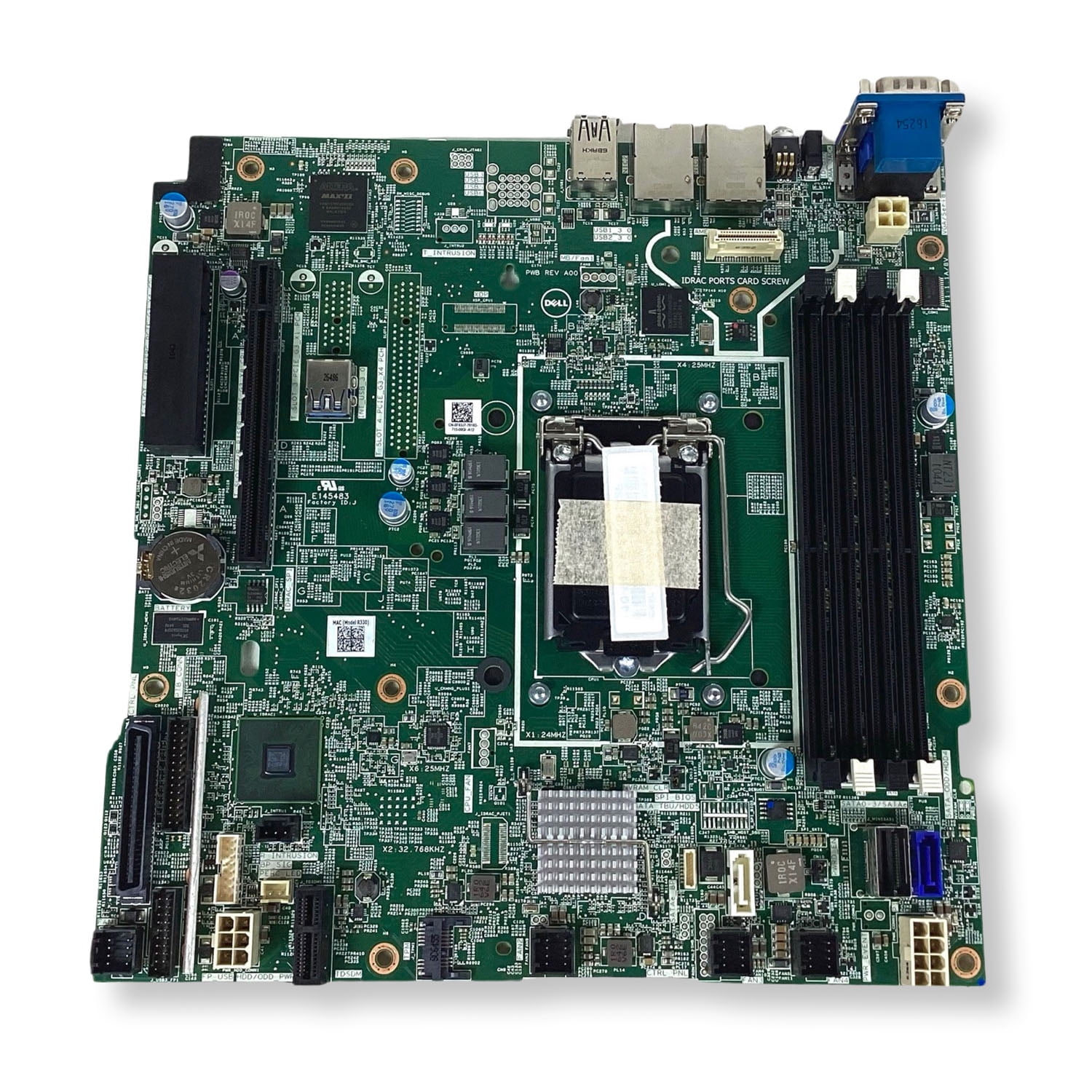 Pre-Owned Dell PowerEdge R330 Motherboard DDR4 LGA1150 1333MHz SATA 2.0 F93J7 FF8V4