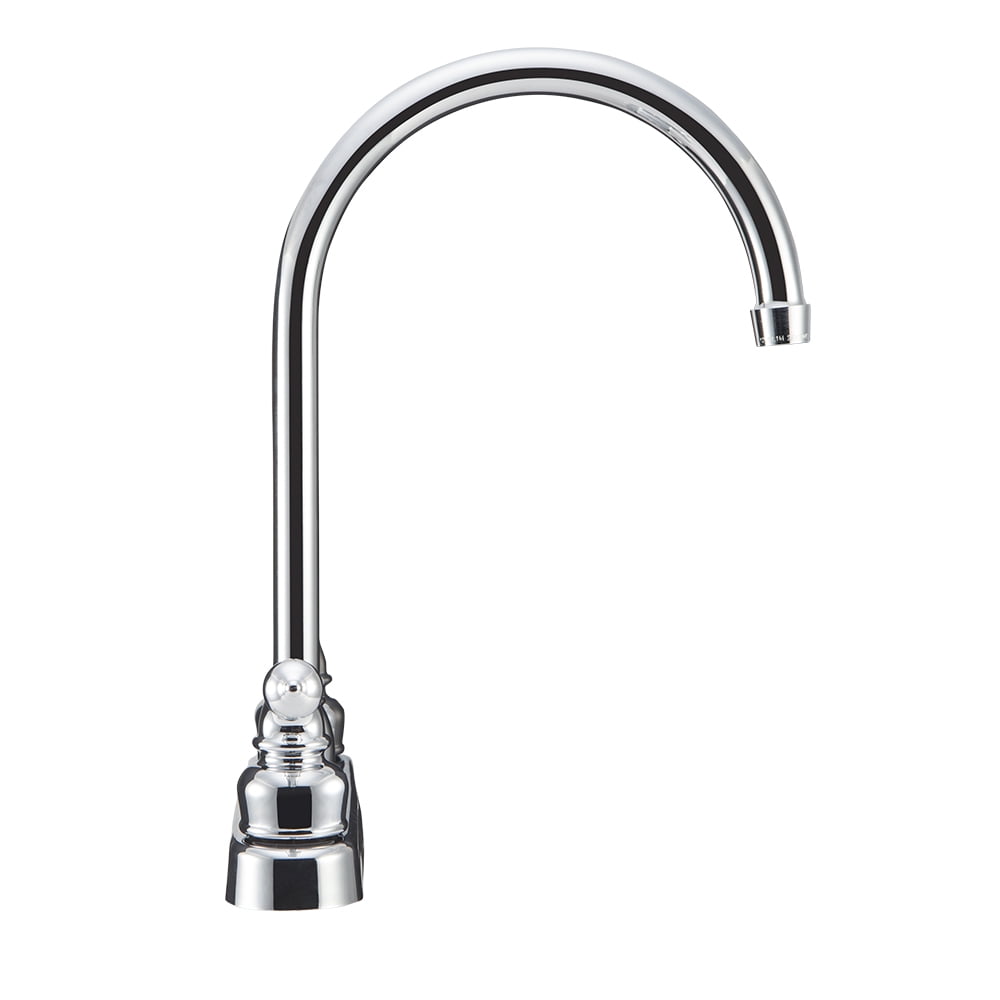 Dura Faucet J-Spout RV Kitchen Faucet - Chrome Polished