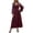 Purple 05, variant on Karymi Sundress Satin Wrap V Neck Maxi Dress, Long Balloon Lantern Sleeve Ruched Empire Waist Flowy A Line Long Dress