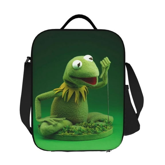 Ker-mit The Frog Lunch Box Insulated Lunch Bag Cute Lunch Box Suitable For Adult Work Office