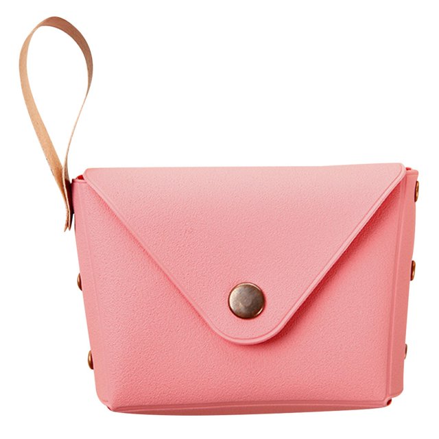 Women Coin Purse Creative Solid Color Small Key Purse Change Pouch for Girls