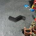 thumbnail image 4 of WHAMVOX 1Pack Rear View Mirror Extension Bracket Black Plastic Motorcycle Bicycle Scooter Universal Design 3.1x2x0.8in, 4 of 8