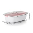 thumbnail image 2 of Tastless Microwave Steamer Removble Microwavable Food Cooker Home Kitchen Food Container, 2 of 10