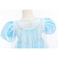 thumbnail image 6 of Girls Elsa Costume Queen Dress Halloween Kids Cosplay Fancy Birthday Outfit, 6 of 7