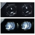thumbnail image 5 of PIT66 LED DRL Tube Projector Headlights Smoky lens Black Housing Clear Reflector Fit for GMC Sierra 1500 2007-2013/Fit Sierra 2500HD 3500HD 2007-2014, 5 of 10