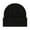 Black, variant on Waffle Knit Beanie for Men & Women Soft Stretchy Winter Warm Hat, Ribbed Waffle Knit with Cuff for Cold Weather-Red