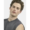 thumbnail image 4 of No Boundaries Men's & Big Men's Oversized Sleeveless Cotton Muscle Tee, Sizes XS-5XL, 4 of 4