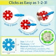 thumbnail image 6 of Brain Flakes Starter Set Multicolor (12 colors) - 120 Pieces - Resealable Pouch, 6 of 6