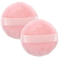 thumbnail image 2 of Miangastore Small Loose Powder Puff Makeup Powder Puffs Pink Cotton 2Pcs 3x3x0.8in, 2 of 8