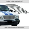 thumbnail image 3 of APS Compatible with Ford Ranger 2001-2003 XL XLT 2WD Main Upper Stainless Steel SS Chrome Billet Front Grill Grille Insert F85325A, 3 of 7