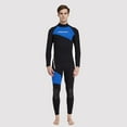thumbnail image 4 of 3mm Neoprene Scuba Diving Suits Keep Warm Back , Blue, XL, 4 of 8